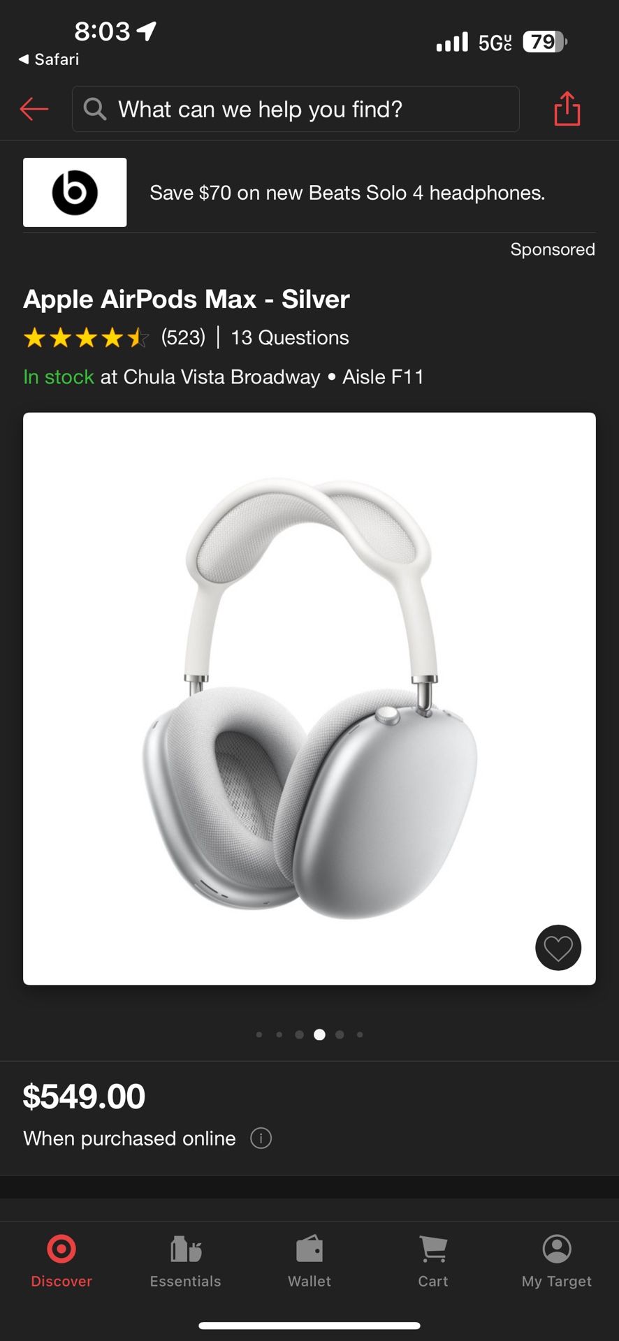 Apple Air POD Max Headphones,All Products : American Fashion Style Bags On Sale