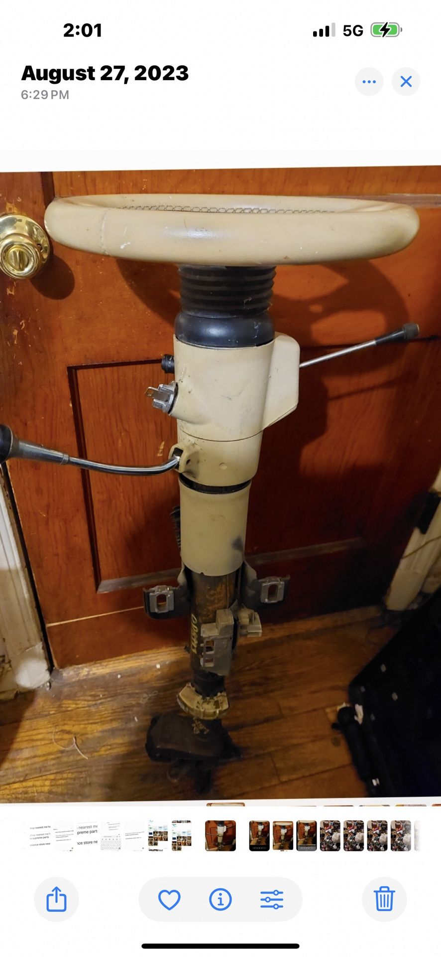 79 Steering Wheel Column