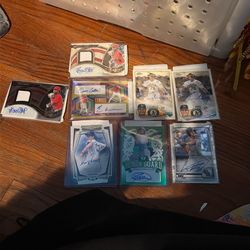 Baseball Cards With Sleeves Signed