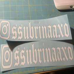 instagram tag decals