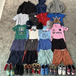 Boys Clothes/Shoes Lot Ages 4-5 