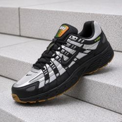 Men's Nike P-6000 Running Shoes - Grey Fog Volt Black - Size 8,9, 9.5, 10, 11, 11.5, 12