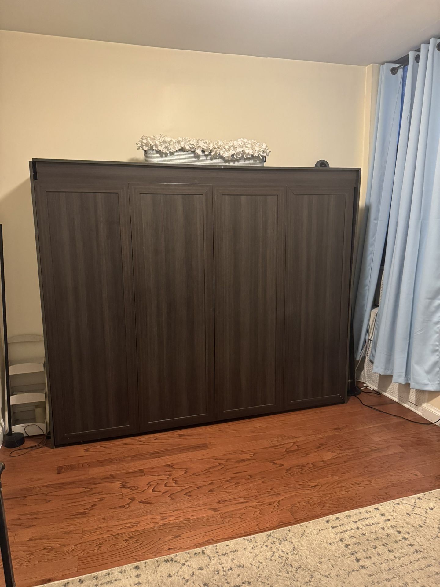 Queen Sized Murphy Bed With Mattress