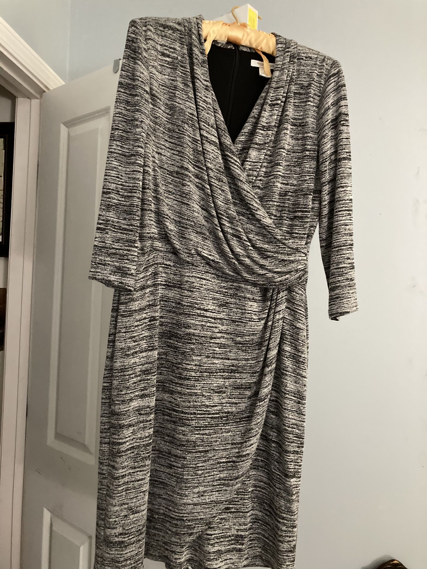 White House /  Black Market wrap dress 