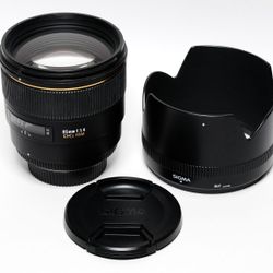 Sigma 85mm F1.4 AF Lens For Nikon F Mount 