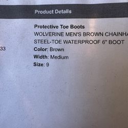 Steel Toe Work Boots 