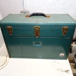 Waterloo JL 70 Machinist Tool Box In Good Survivor Condition 