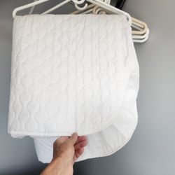 CRIB MATTRESS PAD - NEW GOOD QUALITY FITTED