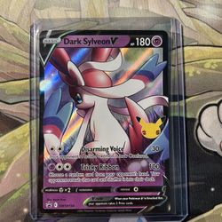 Pokemon Dark Sylveon V Promo Celebrations 
