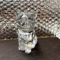 Princess House Crystal Cat Figurine