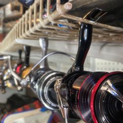 7 Spinning Reels ($450 Dollars For All Of Them) Make An Offer!