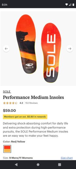 SOLE Medium Shoe Insert