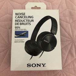 Sony headphones noise canceling