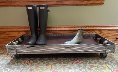 Metal Boot Tray