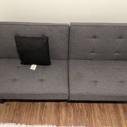 Gray Futon 