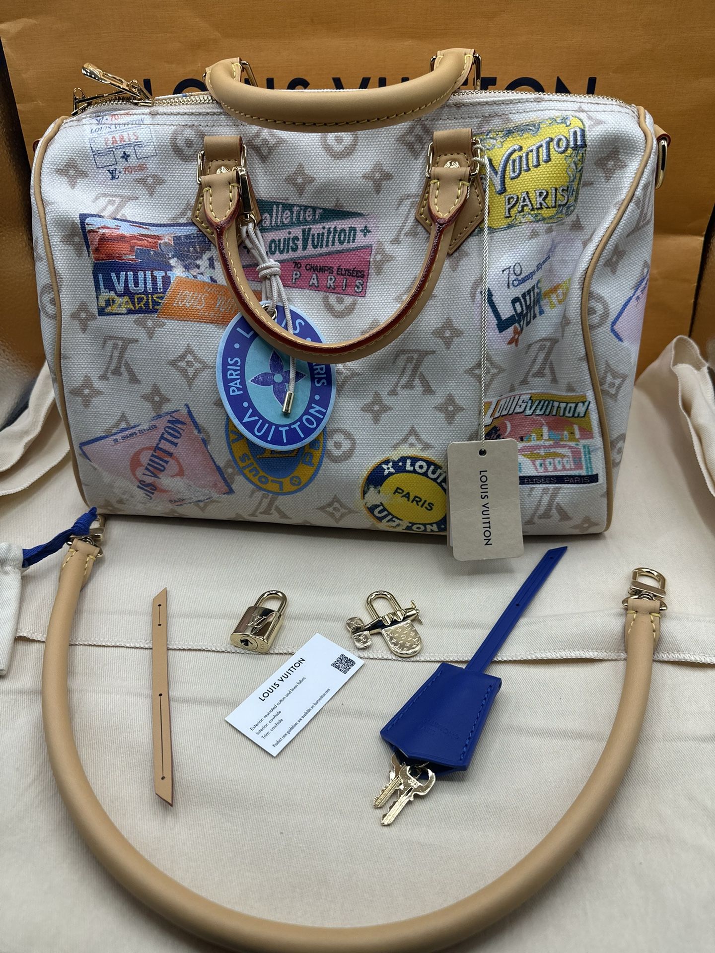 Louis Vuitton Soft Speedy 30