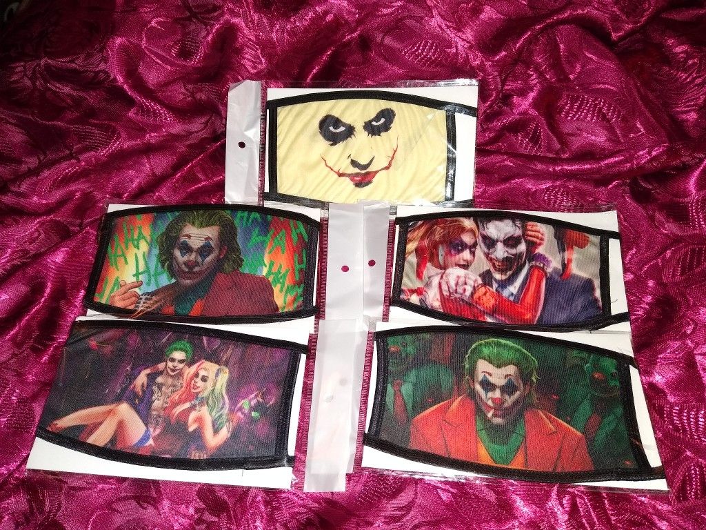 Brand New joker face masks
