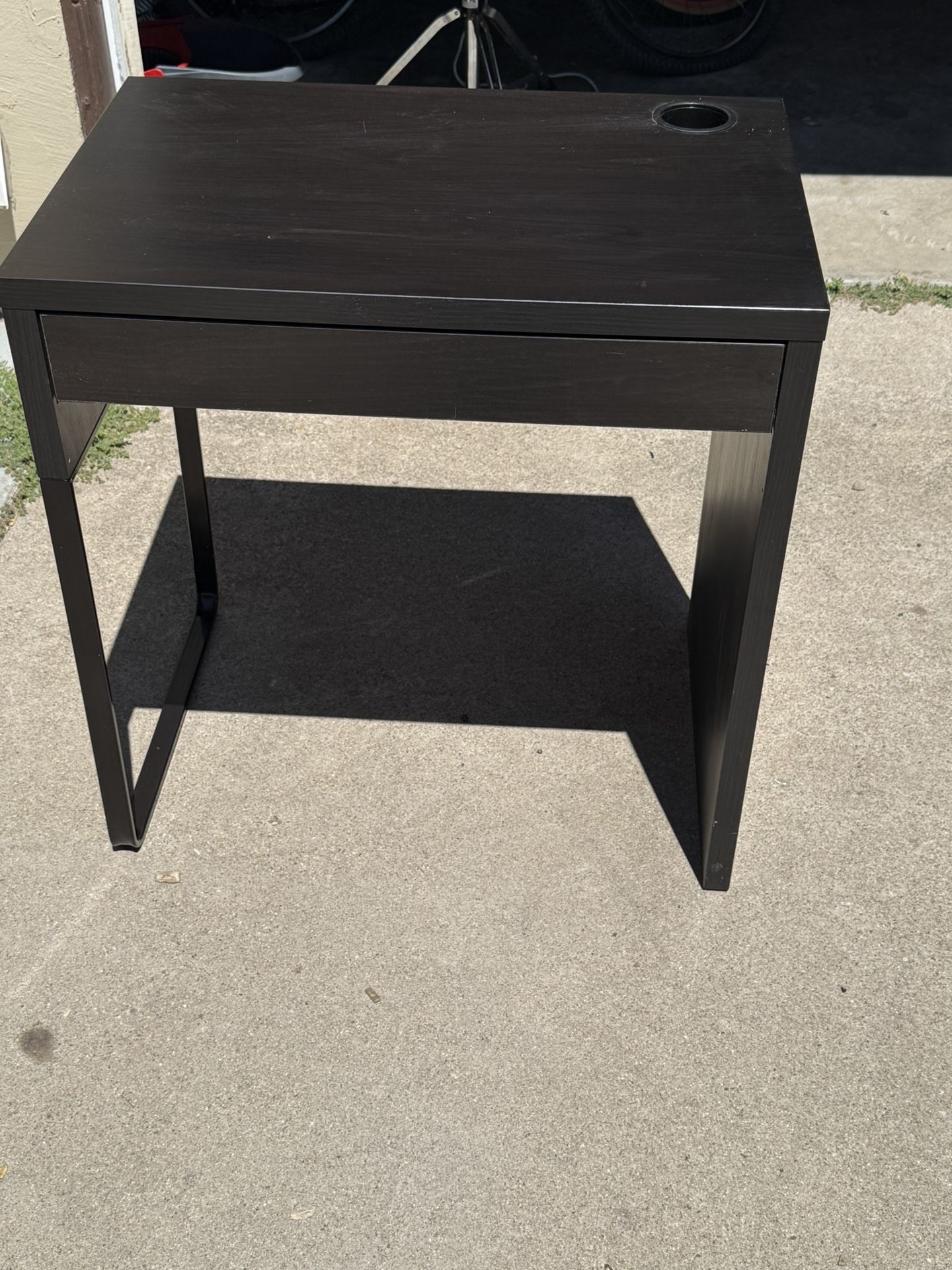 IKEA MICKE black-brown Desk