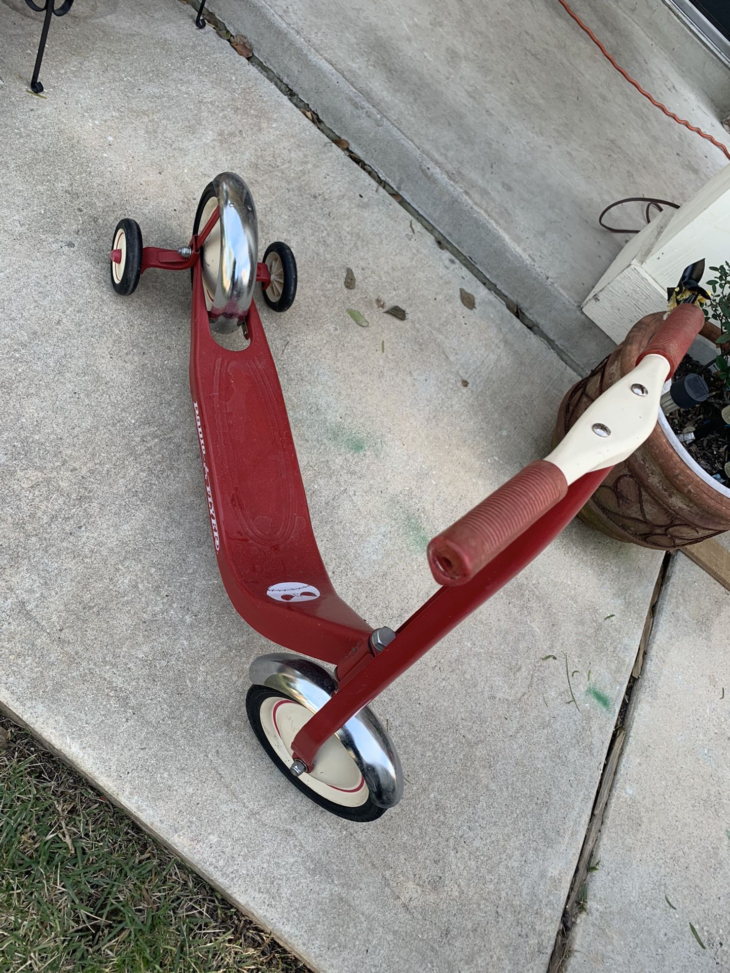 Vintage Radio Flyer Scooter