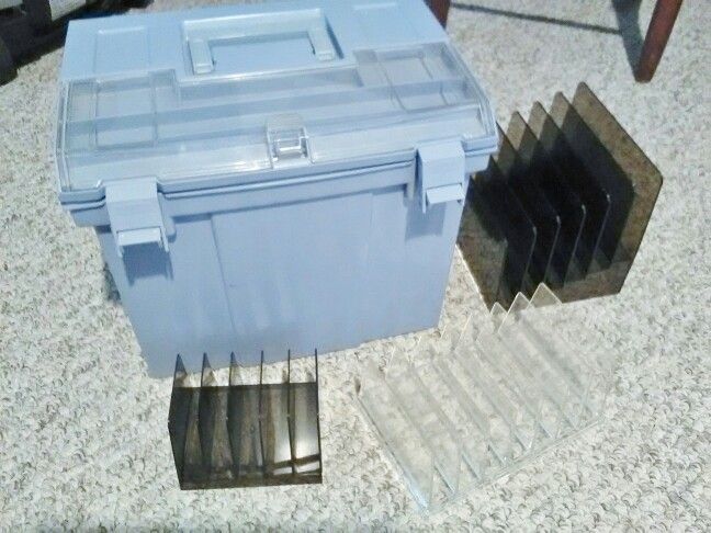 Portable File Box and folders