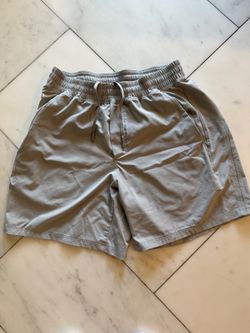 Light grey lulu lemon shorts