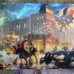 The Dark Knight Saves Gotham City 11″ x 14″ Acrylic Print