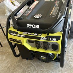 RYOBI 6,500-Watt Gasoline Powered Portable Generator with CO Shutdown Sensor