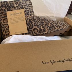 New Leopard Boots Women’s Size 12- Better Than Uggs!