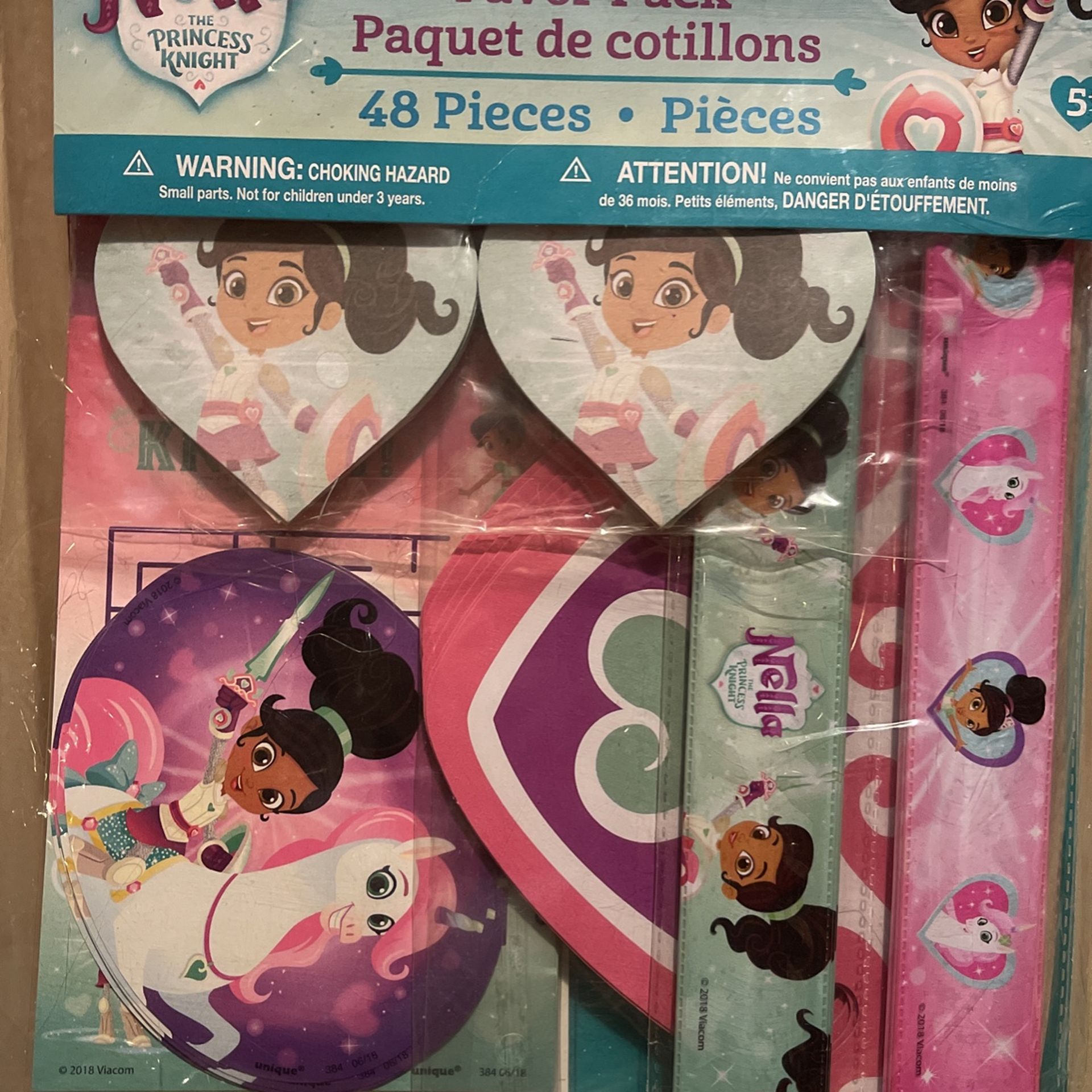 Nella The Princess Knight Party Favor Pack - 48 Piece