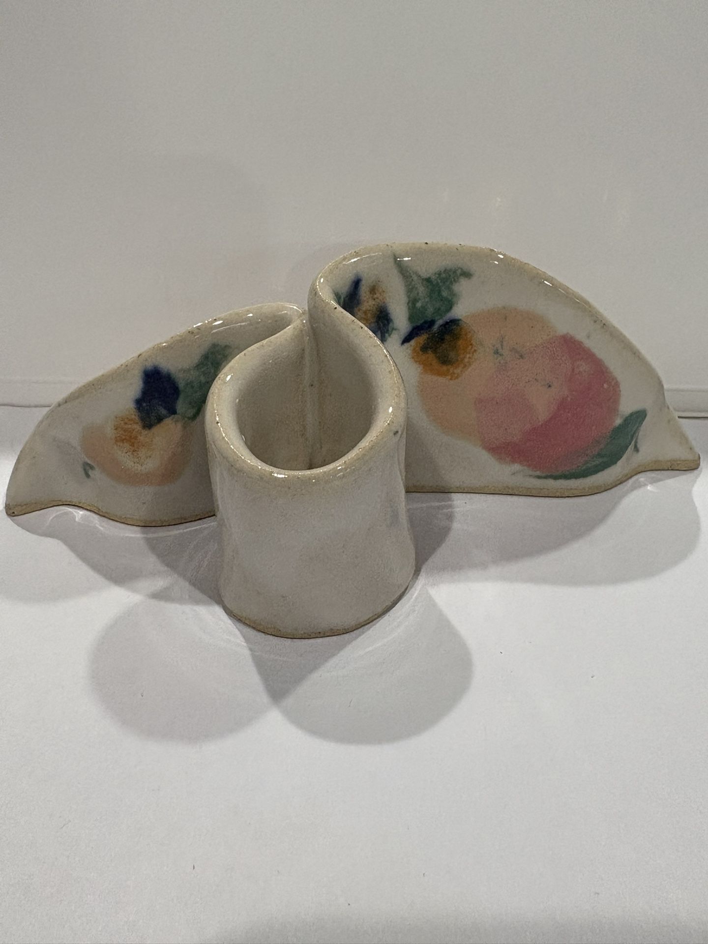 Artisan Whale Tail Candlestick Holder