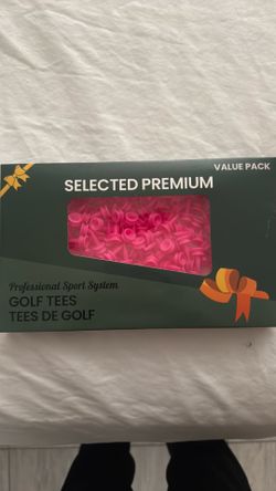 Golf Tees pink