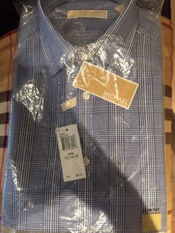 Michael kors blue shirt