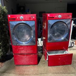 Set Of Washer And Dryer KENMORE Elite As If 