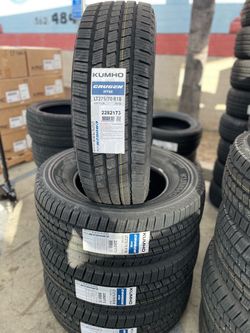 LT275/70/18 KUMHO HT 10PLY / 4 NEW TIRES INSTALLED ✅ INSTALADAS ✅🔥 WE DO COMPUTER ALIGMENT ✅