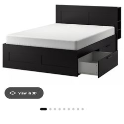 Full Size Black Bed Frame