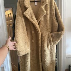 XL Victoria Secret Sherpa Coat New Unused
