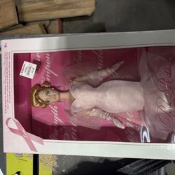Pink Ribbon Barbie Doll Breast Cancer