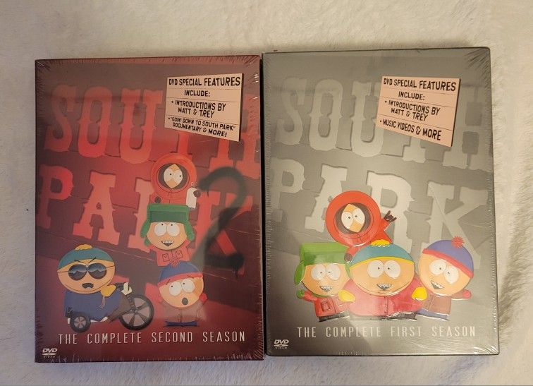 South Park 1st & 2nd Complete Seasons DVD