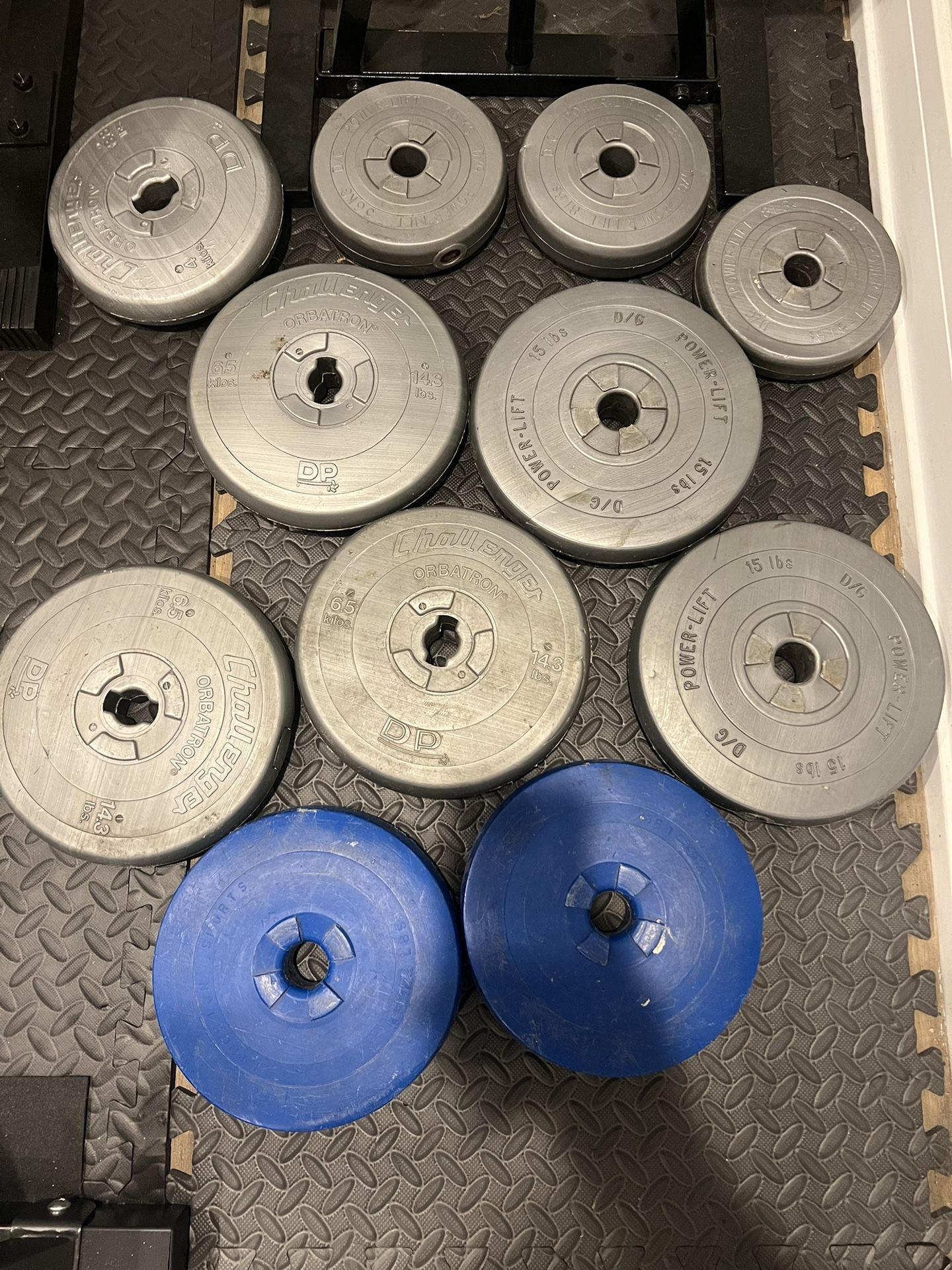 Standard (1 Inch) Vinyl weights