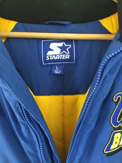 LA Rams Starter 90's Royal Blue Jacket