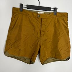 RVCA x Alex Knost Signature Collection Swim Trunks Mens 34 Brown