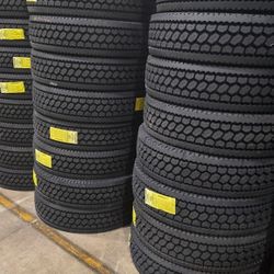 Semi-Truck Tires 295/75/22.5.  Double Coin RLB400  WHOLESALE  285