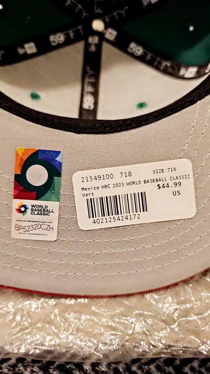 Puerto Rico Hat 2023 World Baseball Classic KHAKI 7 1/8 Fitted New Era Cap  for Sale in Los Angeles, CA - OfferUp