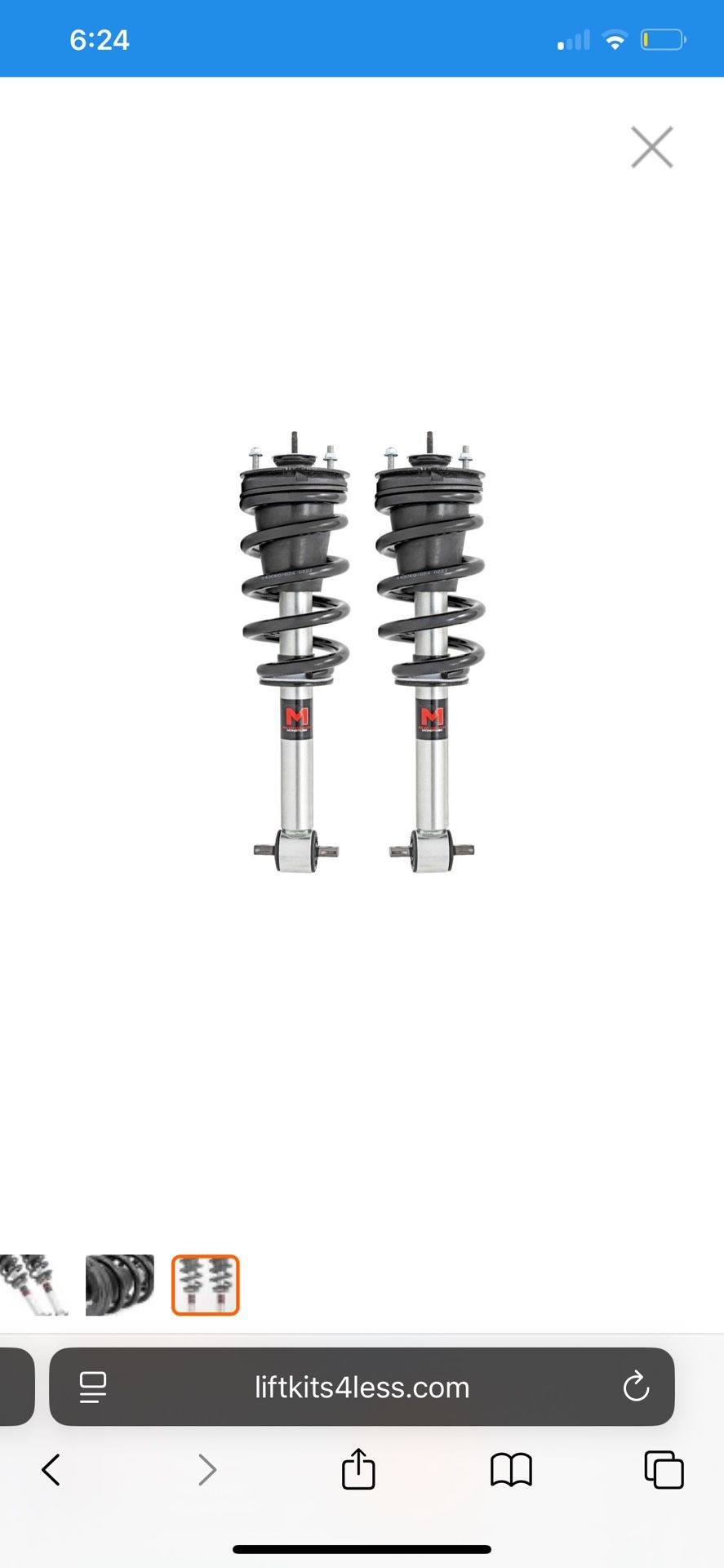 Front End Struts For Chevrolet 2019-2024