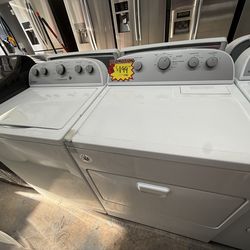 Whirlpool High Efficiency Washer & Dryer Set
