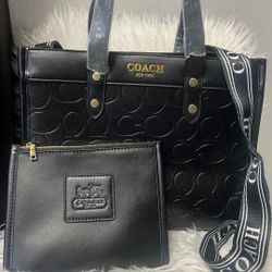 Medium Black Tote