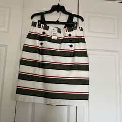 There Is A Two Pieces A Skirt Size 12 & Body Suit Size Small The Color, Dark Olive Both for $25 total