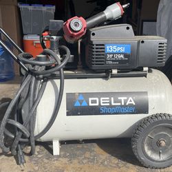 Workshop Air Compressor - Delta ShopMaster 12 Gallon 135 PSI
