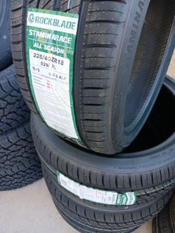 New set of tires 225 40 18