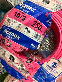 10/3 romex 250 ft